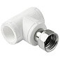 Тройник комбинированный ПП 20-3/4'' PN 25 с накидной гайкой белый Pro Aqua PA29110 купить в Казани | "Проконсим"