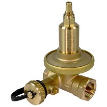 Регуляторы перепада давления латунные DN 15-40 PN 16 с измерительными ниппелями и импульсной трубкой dP=5-25кПа РИДАН APT-R3 купить в Казани | "Проконсим"