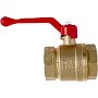 Кран латунный шаровой 11Б27фт1М DN 50 PN 25 рычаг муфта-муфта Valfex.214 DeltaPro купить в Казани | "Проконсим"