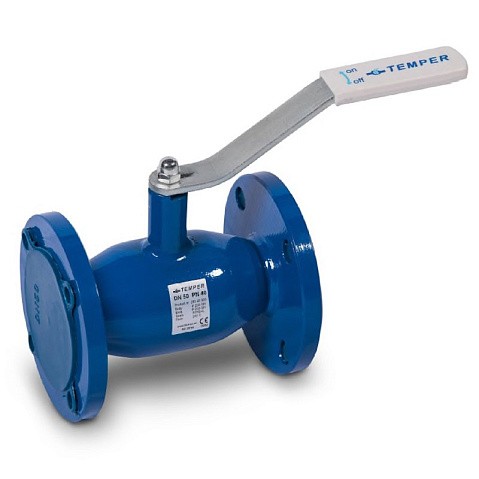 Краны стальные шаровые DN 50-100 PN 16-40 фланцевые под задвижку рычаг Temper купить в Казани | "Проконсим" Краны стальные шаровые DN 50-100 PN 16-40 фланцевые под задвижку рычаг Temper купить в Казани | "Проконсим"