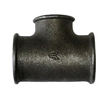 Акция! Тройник чугунный DN 20-40 PN 16 переходный Ду   Дн 25 1" Ру  соед. (213100608) со склада Проконсим в Казани