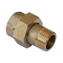 Американки латунные DN 15-50 PN 40 муфта-штуцер прямые купить в Казани | "Проконсим"