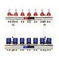 Коллекторная группа из латуни DN 25-7 вых. G-3/4'' евроконус, с расходомерами, без дренажного крана и воздухоотводчика VARMEGA VM15407 купить в Казани | "Проконсим"