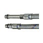 Гибкая подводка для смесителя с оплеткой из нержавеющей стали М10х1-G1/2 40см (2шт.) купить в Казани | "Проконсим"