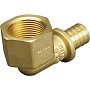 Угольник латунный для PEX труб 16-1/2'' PN 10 под надвижную гильзу с внутренней резьбой ONE PLUS