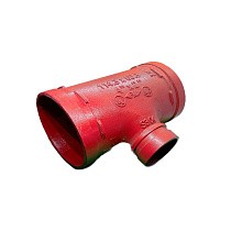  Тройник пер под ВНbspt резьбу DN32х25х25 (1'') Дн42х34х34 грувлок (930240259) со склада Проконсим в Казани