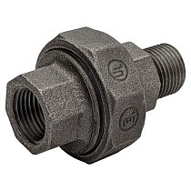 Американки чугунные DN 15-50 PN 16 муфта-штуцер с плоской прокладкой Fittex Plus купить в Казани | "Проконсим"