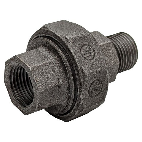 Американки чугунные DN 15-50 PN 16 муфта-штуцер с плоской прокладкой Fittex Plus купить в Казани | "Проконсим"