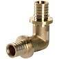 Угольник латунный для PEX-PEX труб 25-25 PN 10 под надвижную гильзу Hipex типS HFWS00032 купить в Казани | "Проконсим"
