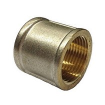 Муфты латунные никелированные DN 15-50 PN 40 муфта-муфта купить в Казани | "Проконсим"