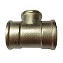 Тройники латунные никелированные DN 20-25 PN 40 муфта-муфта-муфта переходные купить в Казани | "Проконсим"
