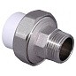 Муфта комбинированная ПП 32-1/2'' PN 25 разъёмная с наружной резьбой белая VALFEX  купить в Казани | "Проконсим"