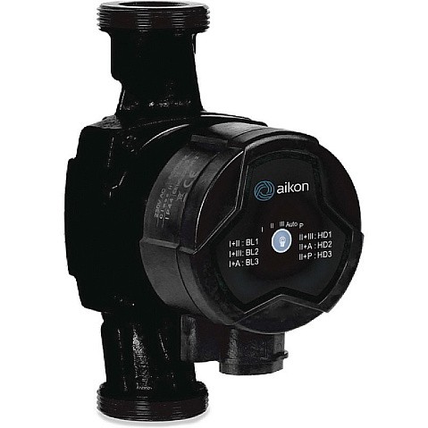 Насос циркуляционный PN 10,L 180, 245Вт 1х220В с мокрым ротором AIKON CMS(L)32-8T1M 3х-скоростной резьбовой 110гр. купить в Казани | "Проконсим"