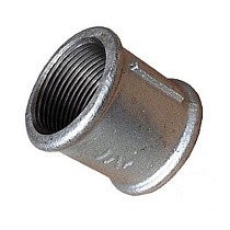  Муфта чугунная DN 15-50 PN 16 оцинкованная Ду   Дн 50 2" Ру  соед. (212200510) со склада Проконсим в Казани