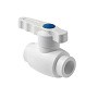 Кран шаровой ПП 20 PN 25 полный проход белый Pro Aqua PA40008 купить в Казани | "Проконсим"