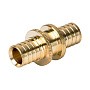 Муфта латунная для PEX-PEX труб 16х2,0-16х2,0 PN 16 ремонтная под надвижную гильзу MVI SF.322.04 купить в Казани | "Проконсим"