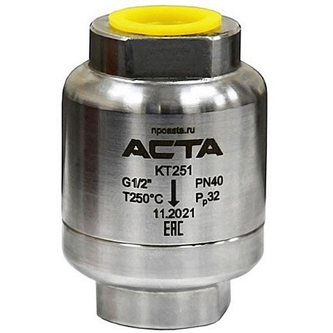 Конденсатоотводчики ТЕРМОКОН DN 15-25 PN 40 термостатический резьбовые G до 250гр. АСТА-КТ251 купить в Казани | "Проконсим" Конденсатоотводчики ТЕРМОКОН DN 15-25 PN 40 термостатический резьбовые G до 250гр. АСТА-КТ251 купить в Казани | "Проконсим"