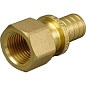 Муфта латунная для PEX труб 20-3/4'' PN 10 под надвижную гильзу с внутренней резьбой ONE PLUS купить в Казани | "Проконсим"