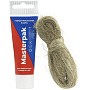 Набор уплотнительный паста +лён для воды, пара 25гр+ 7гр Masterpak купить в Казани | "Проконсим"