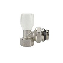 Вентили радиаторные ручные DN 20 PN 10 угловые 3/4'' с уплотнением муфта-штуцер VARMEGA купить в Казани | "Проконсим"
