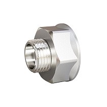 Муфты латунные DN 15-50 PN 40 никелированные муфта-штуцер переходные LD Pride купить в Казани | "Проконсим"