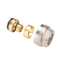 Евроконус обжимной DN 16-20 PN 10 для PEX и МП-труб c накидной гайкой MVI купить в Казани | "Проконсим"