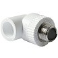 Угольник комбинированный ПП 32-1'' PN 25 с наружной резьбой белый Pro Aqua PA27018P купить в Казани | "Проконсим"