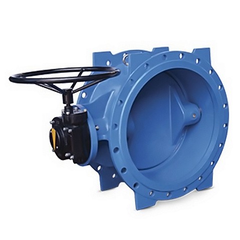 Затворы чугунные дисковые DN 100-1200 PN 16 фланцевые с 2-эксцентриситетами с редуктором под электропривод FAF 3800Е купить в Казани | "Проконсим"