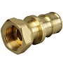 Муфты латунные для PEX труб DN 16-50 PN 10 под надвижную гильзу OP с накидной гайкой ONE PLUS купить в Казани | "Проконсим"