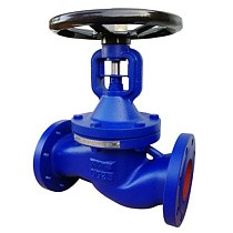 Клапаны запорные DN 15-300 PN 16 серый чугун с сильфонным уплотнением фланцевые АСТА В313 купить в Казани | "Проконсим"