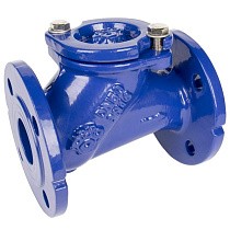 Клапаны обратные шаровые DN 40-400 PN 16 чугунные фланцевые до 80гр. Рашворк купить в Казани | "Проконсим"
