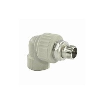 Угольник для радиатора VALFEX 25 PN 25 G-1/2'' американка-НР серый купить в Казани | "Проконсим"