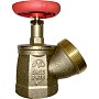 Клапан латунный пожарный угловой 125гр.DN50 PN16 м-шт Пензапромарматура КПЛУ