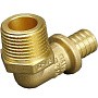 Угольник латунный для PEX труб 16-1/2'' PN 10 под надвижную гильзу с наружной резьбой ONE PLUS