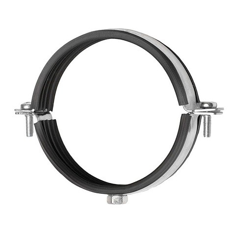 Хомут стальной оцинкованный 3/4'' (25-30) М8 без крепежа купить в Казани | "Проконсим"