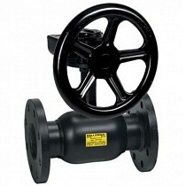 Краны стальные шаровые цельносварные DN 125-300 PN 16 фланцевые ISO с редуктором Broen Ballomax купить в Казани | "Проконсим"