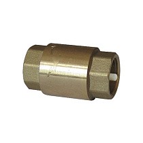 Клапаны обратные пружинные DN 15-100 PN 10 латунные муфтовые пластиковый шток SGL купить в Казани | "Проконсим"