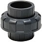 Муфта разборная НПВХ DN 50 PN 16 клеевая уплотнение EPDM черная Aquaviva BOD0500 купить в Казани | "Проконсим"
