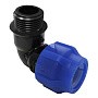 Отвод компрессионный Valfex DN-50 PN-16 G-1 1/2'' НР купить в Казани | "Проконсим"