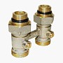 Узел нижнего подключения Vekotrim DN 15 PN 10 прямой двухтрубный 15-3/4'' с ниппелем, штуцер купить в Казани | "Проконсим"