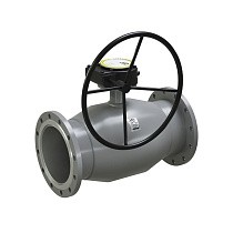 Краны стальные шаровые регулирующие DN 125-300 PN 16 цельносварные фланцевые с редуктором LD Regula купить в Казани | "Проконсим"