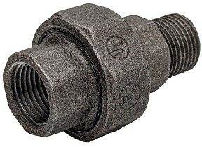 Американки чугунные DN 15-25 PN 16 муфта-штуцер с конусным уплотнением Fittex Plus купить в Казани | "Проконсим"