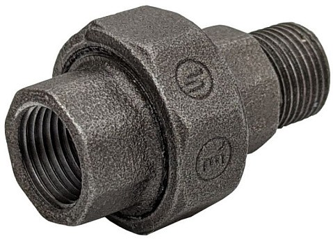 Американки чугунные DN 15-25 PN 16 муфта-штуцер с конусным уплотнением Fittex Plus купить в Казани | "Проконсим" Американки чугунные DN 15-25 PN 16 муфта-штуцер с конусным уплотнением Fittex Plus купить в Казани | "Проконсим"
