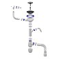 Сифон для мойки Unicorn В436V, 40х50 гибкий отвод, 3 1/2'' х40 с отводом для стиральной машины, круглый перелив купить в Казани | "Проконсим"