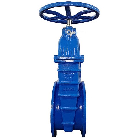Задвижка чугунная 30ч39р DN 500 PN 10(16) с обрезиненным клином EPDM до 120гр. фланцевый ручной СИБЗТА купить в Казани | "Проконсим" (930130211)