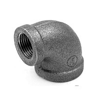 Угольник чугунный DN 20-25 PN 16 переходный Fittex Plus Ду   Дн 20 3/4" Ру  соед. (213100124) со склада Проконсим в Казани