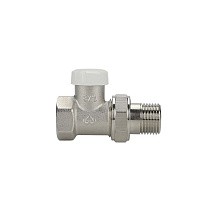 Клапан радиат. настроечный DN 15x20 PN 10 прямые евроконус 1/2х3/4'' под шестигранник c наружной резьбой VARMEGA купить в Казани | "Проконсим"