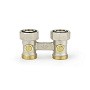 Узелы нижнего подключения VARMEGA VM141 DN20 прямой двухтрубный 3/4''x3/4'' евроконус муфта-штуцер купить в Казани | "Проконсим"