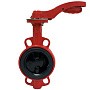 Затвор дисковый поворотный DN 150 PN 16 межфланцевый с диском из нержавеющей стали уплотнение-EPDM ручной Рашворк 201 купить в Казани | "Проконсим"