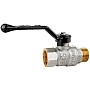 Краны латунные шаровые DN 15-50 PN 25-40 никелированные рычаг муфта-штуцер LD Pride 47.303 купить в Казани | "Проконсим"